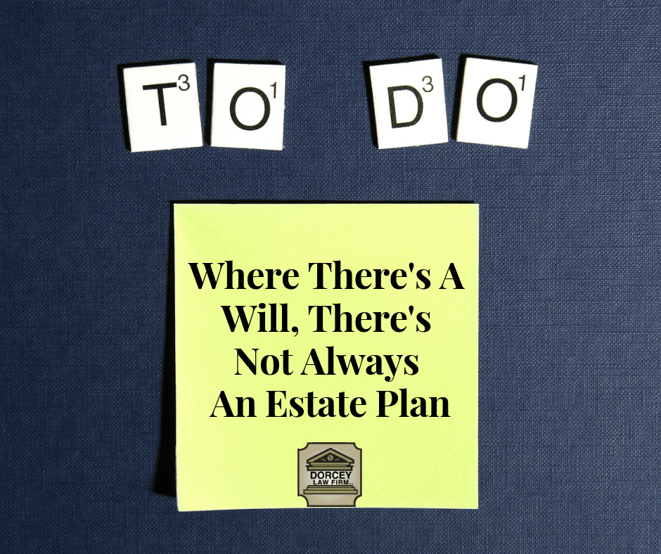 Where There’s a Will, There’s Not Always an Estate Plan Text